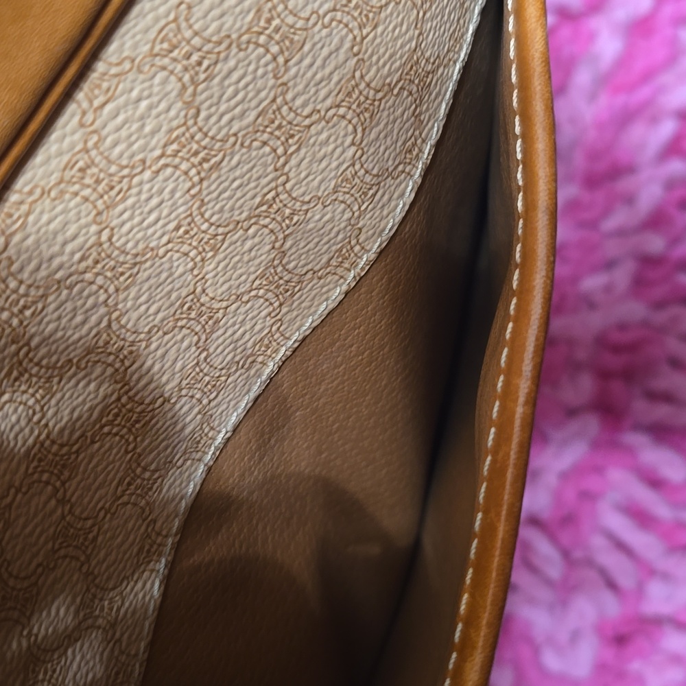 Celine Beige and Tan Satchel - Picture 7 of 16